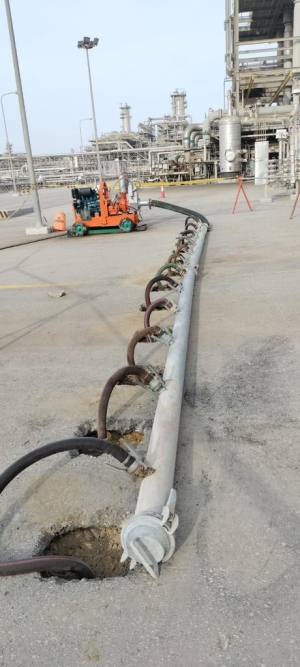 Maintenance Of Water WLL Pumps In -Saudi Aramco - Berri Gas Plat  